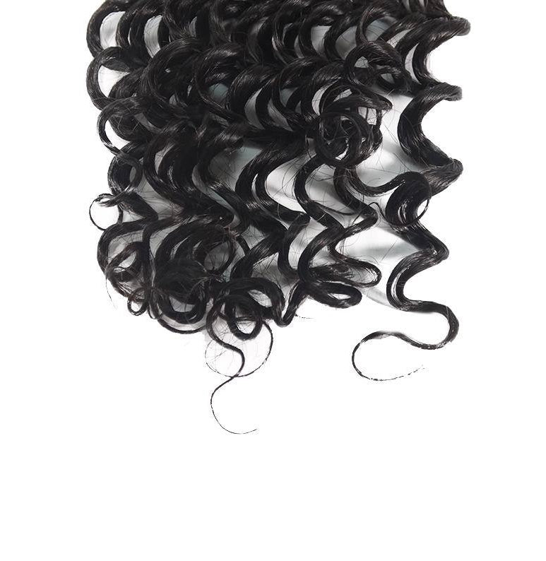 Virgin Hair Deep Wave 4x4 Lace Closure
