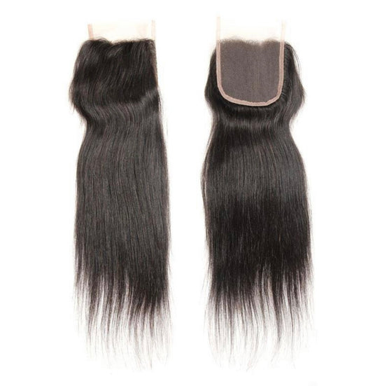 Virgin Hair Straight 4x4 Lace Closure