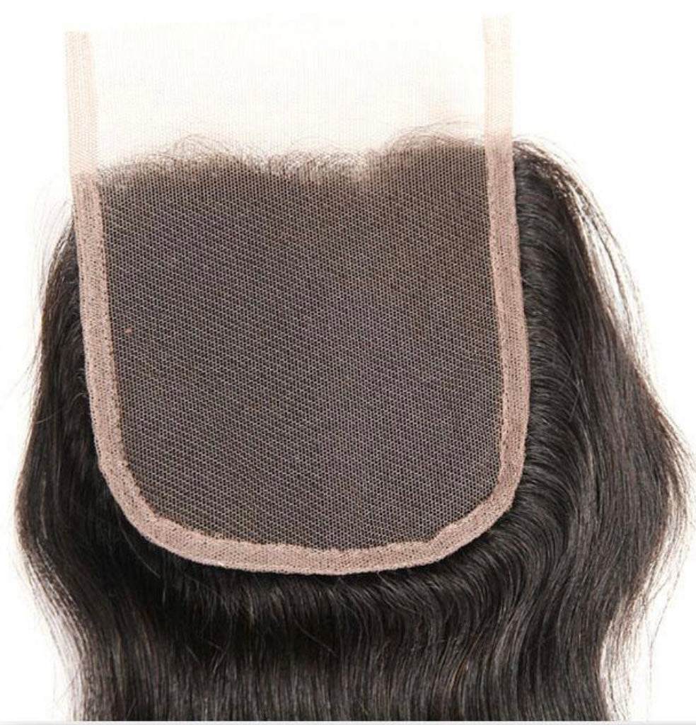 Virgin Hair Straight 4x4 Lace Closure