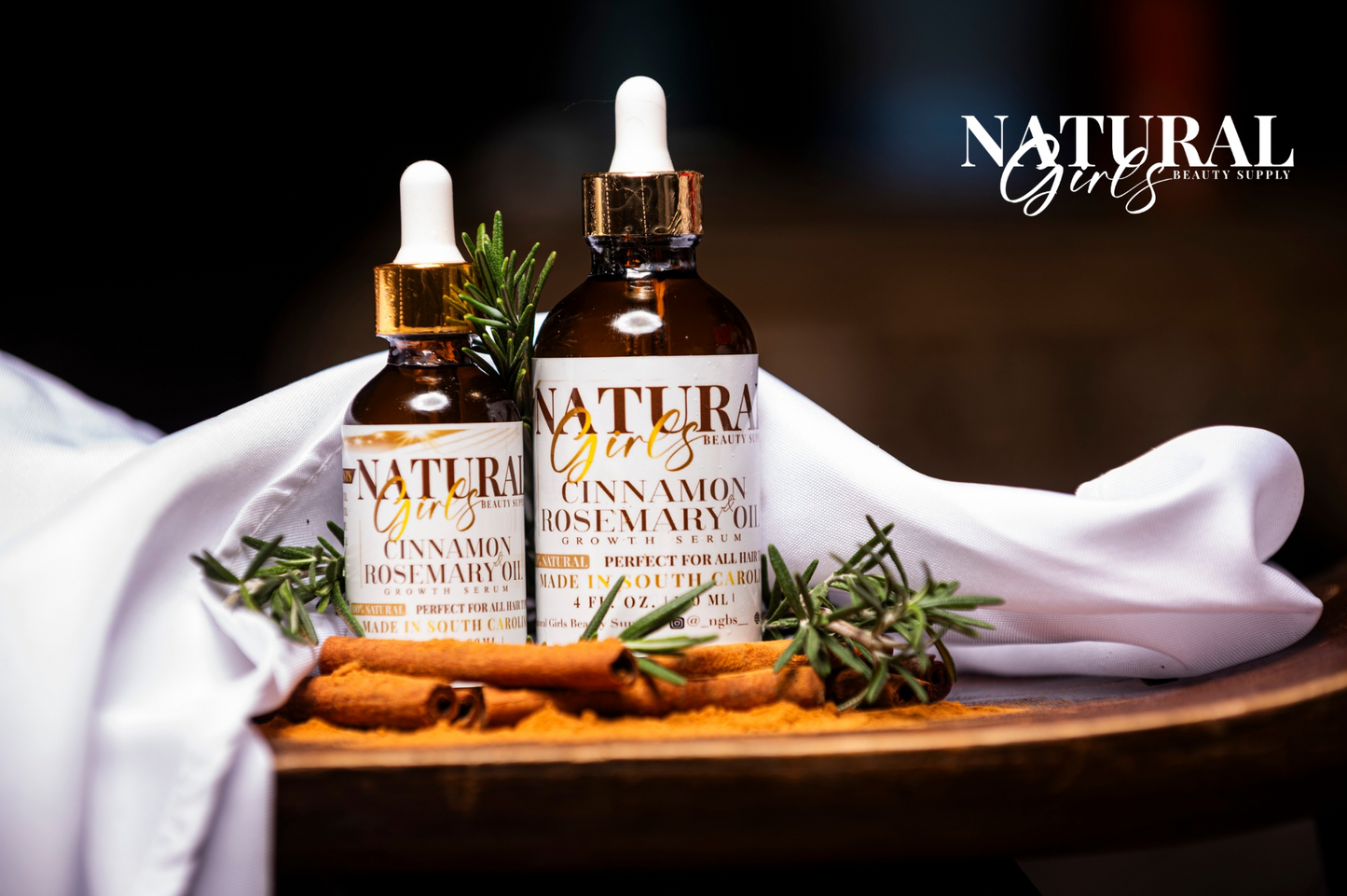 Cinnamon & Rosemary Oil Growth Serum