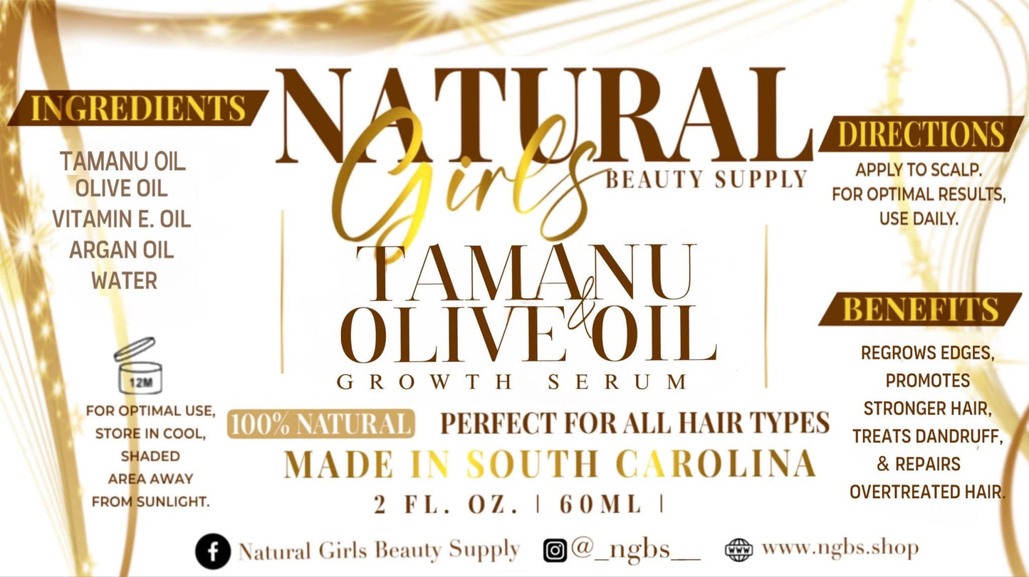 Tamanu & Olive Oil Growth Serum