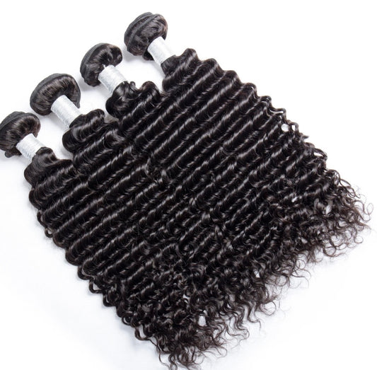 9A Virgin Hair Deep Wave 4PCS