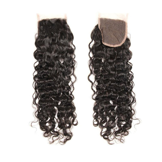 Virgin Hair Water Wave 4x4 Lace Closure