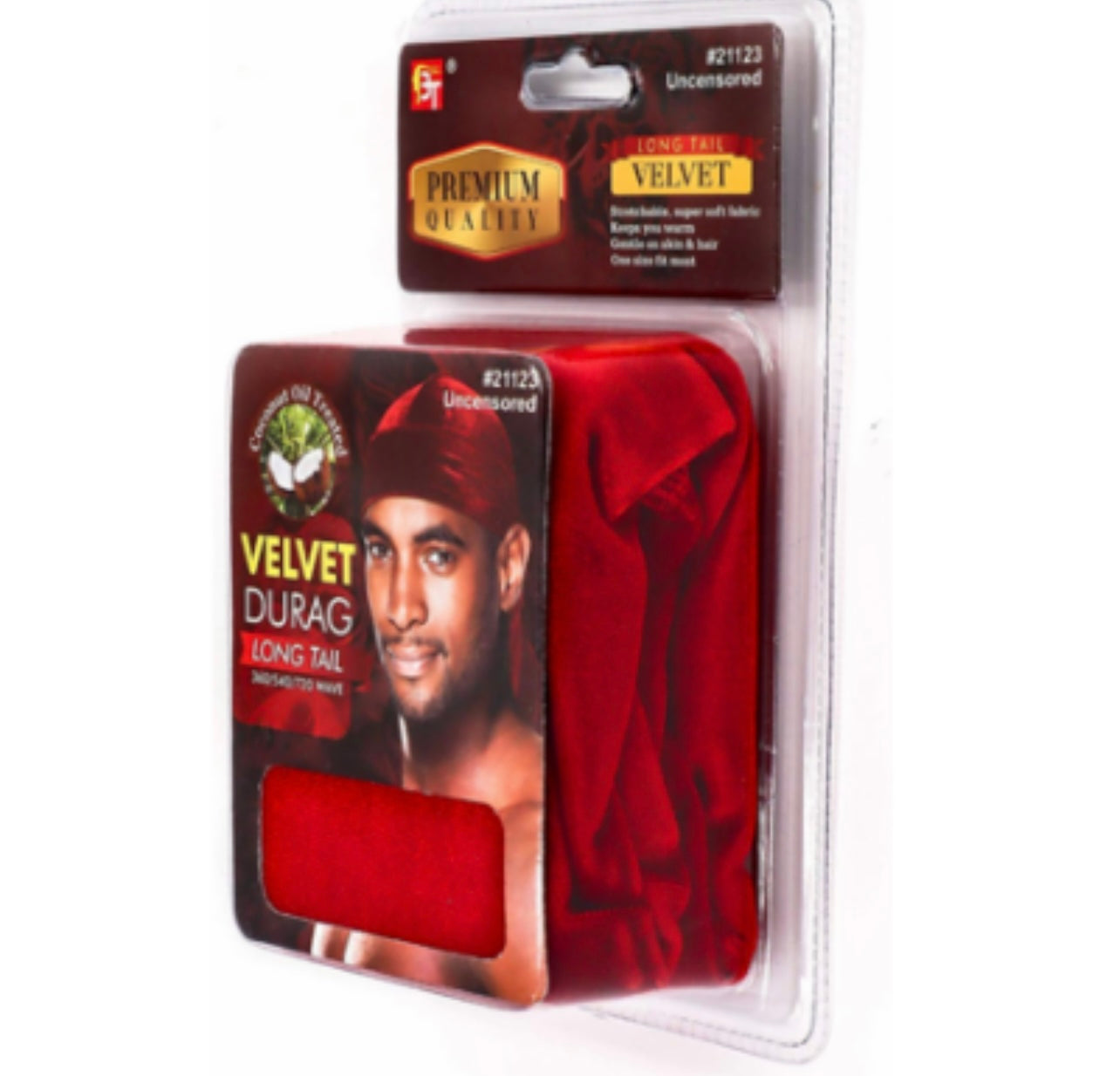 Coconut Velvet Durag Waves