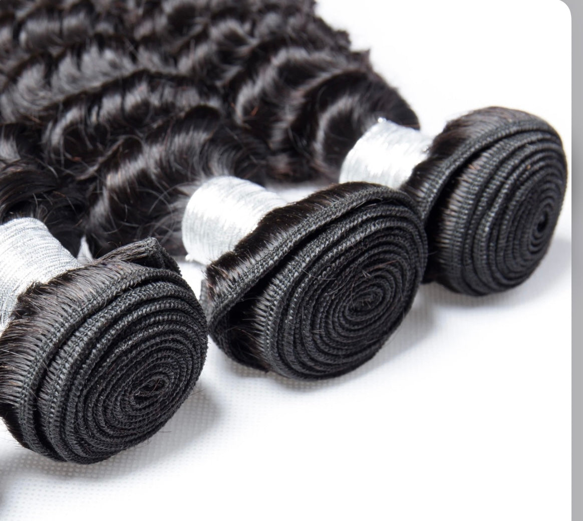 9A Virgin Hair Deep Wave 3PCS