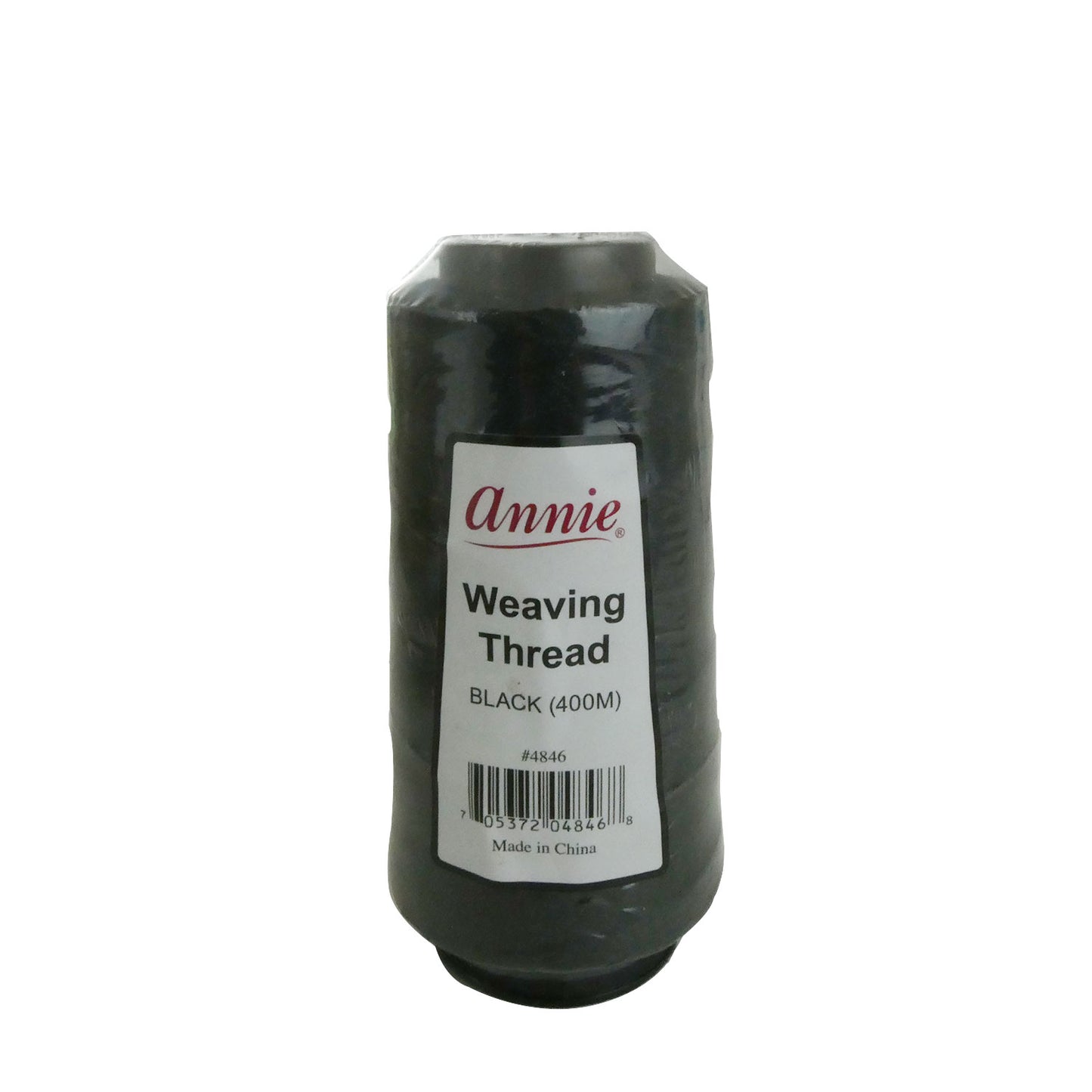 Annie Weaving Thread 400M Black