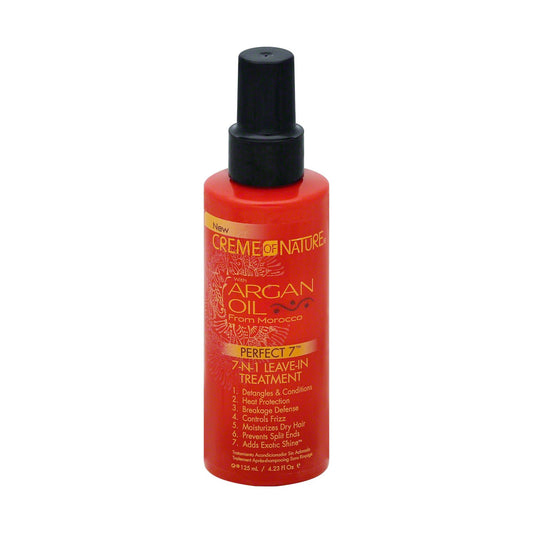 Creme Of Nature Argan Oil Perfect 7-In-1 Leave In Treatment, 4.23 Oz.