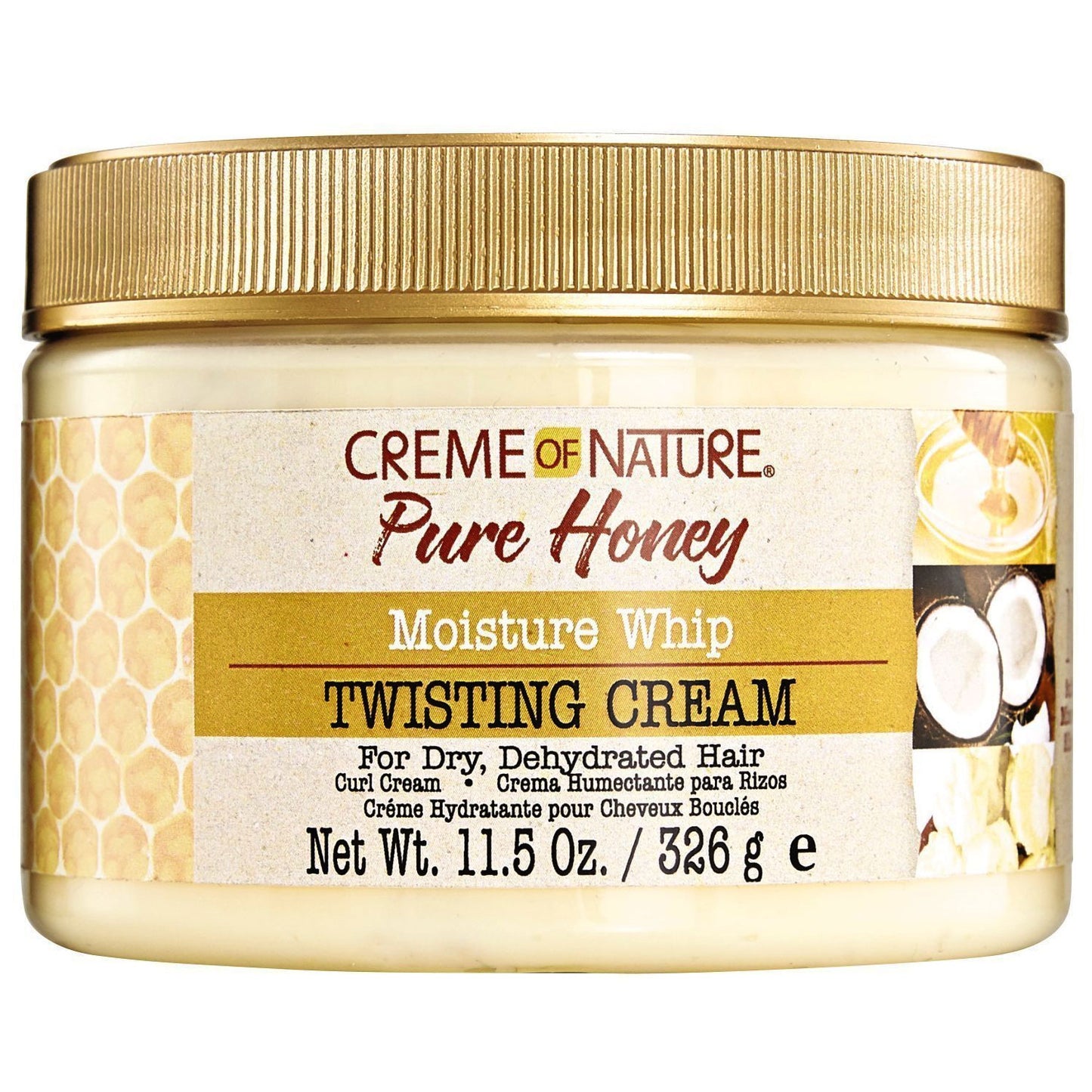 Creme Of Nature Pure Honey Twisting Creme, 11.5 Oz.