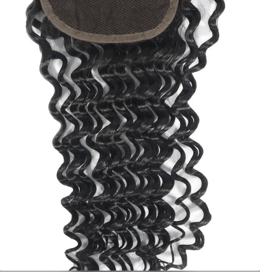 Virgin Hair Deep Wave 4x4 Lace Closure