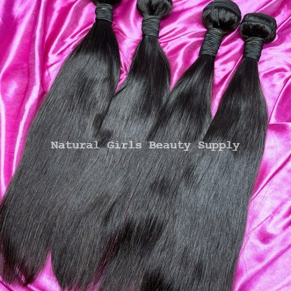 12A Mink Straight 3PCS