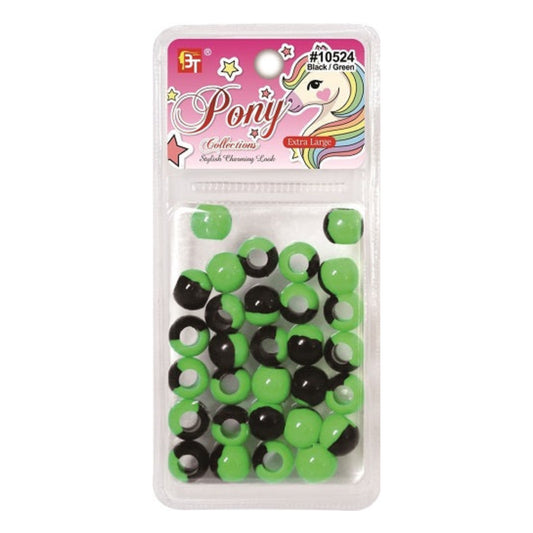 Pony Extra Large Two Tone Round Beads