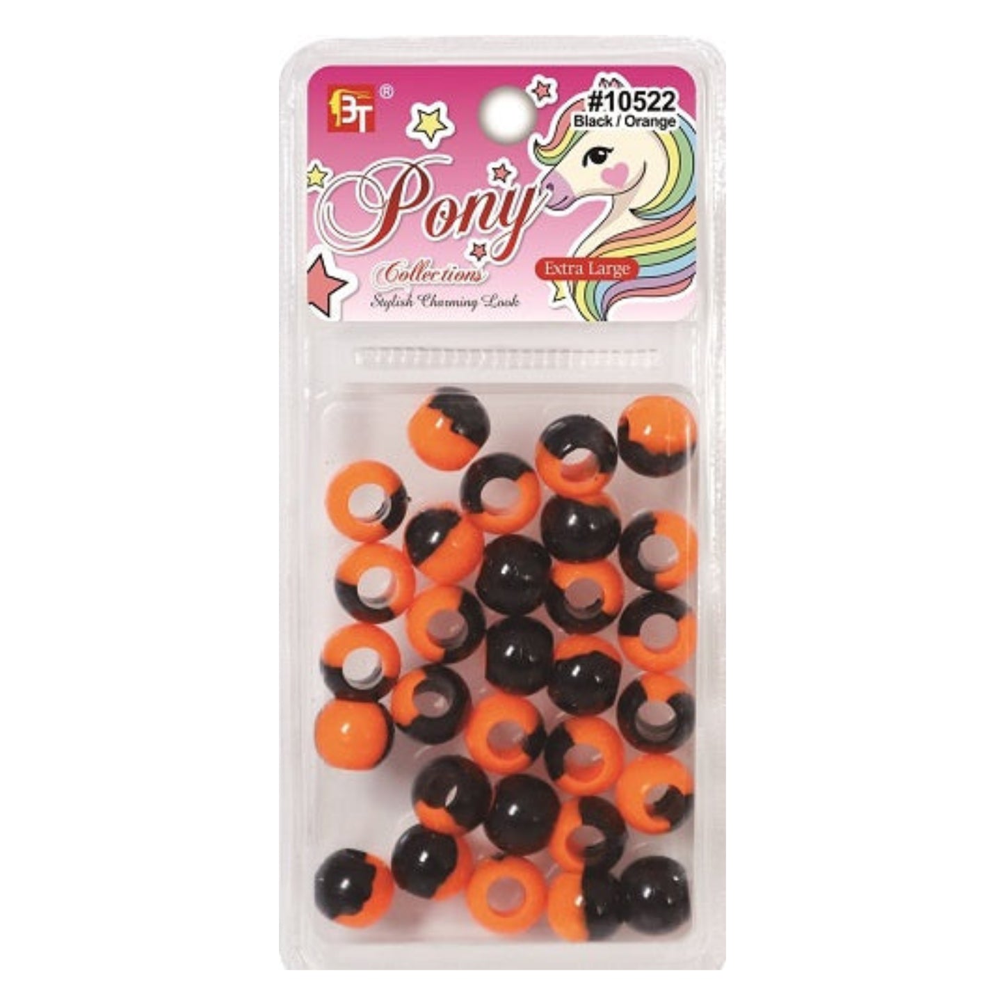 Pony Extra Large Two Tone Round Beads