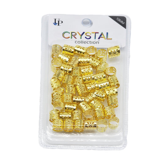 Crystal Collection Braiding Tube Gold 10MM