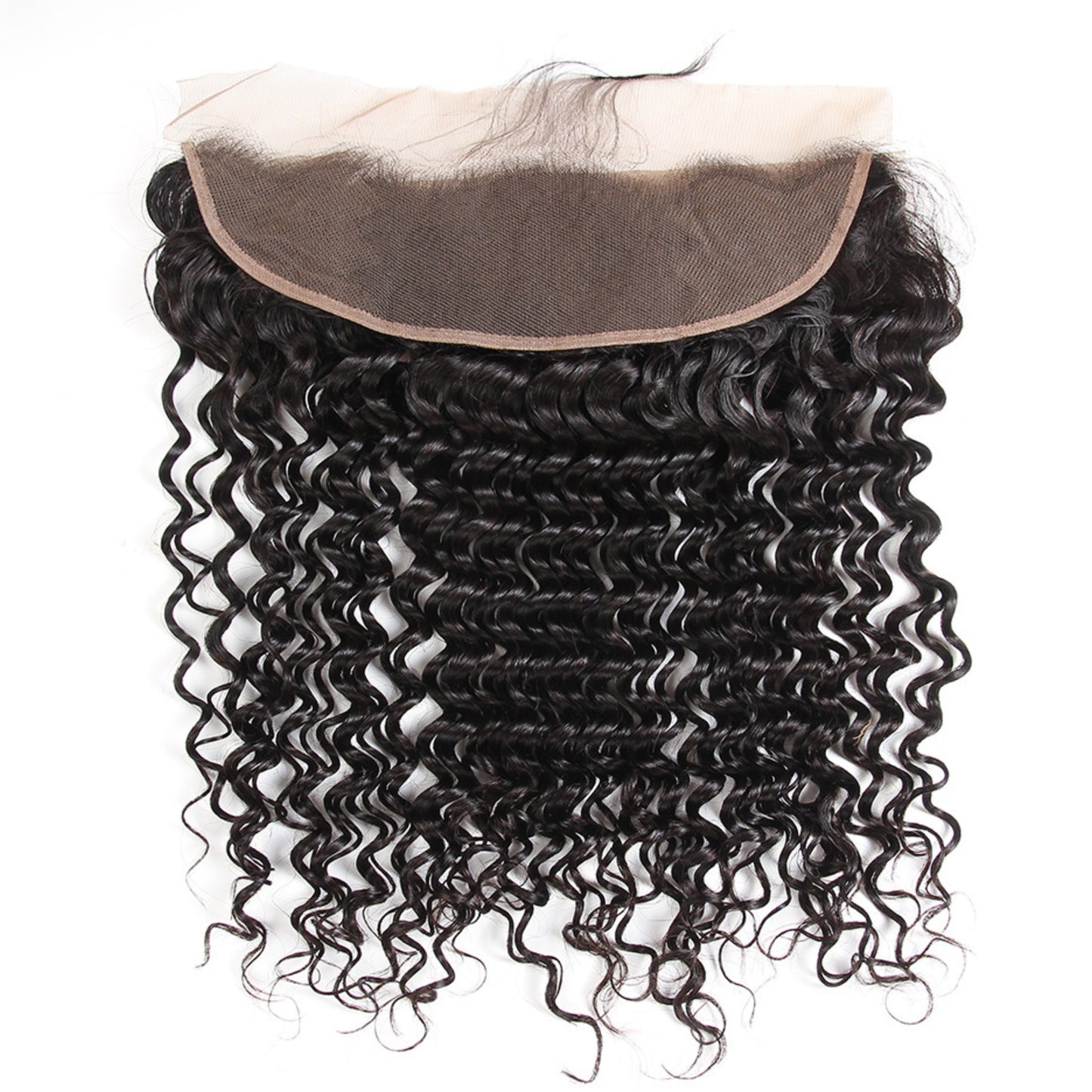 100% Virgin Hair Deep Wave 13x4 Lace Frontal