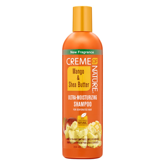 Creme Of Nature Mango & Shea Butter Ultra Moisturizing Shampoo, 12 Oz.